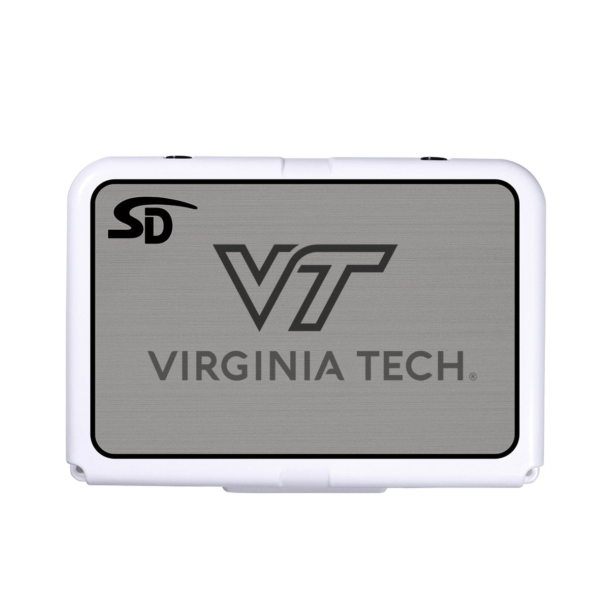 Seadek Collegiate Cooler Pad - RTIC 20 - Storm Gray / Black, Virginia Tech - 57716-80066