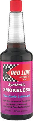 1 Bottle RED LINE 2 STROKE SMOKELESS OIL 16 OZ 40903