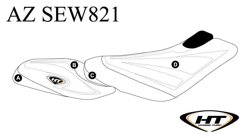 Seat Cover for Sea-Doo GTX (96-99) / GTI (97-00)