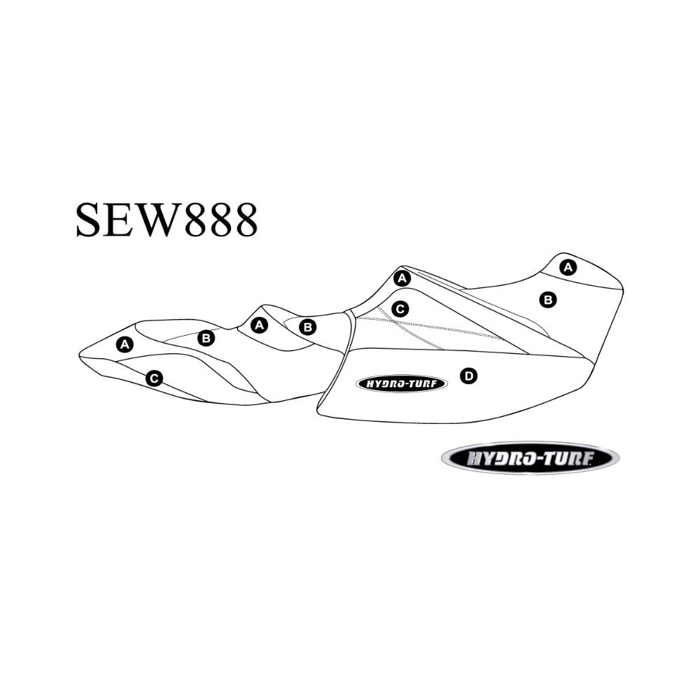 Seat Cover for Sea-Doo GTX  GTX Limited (18-20)