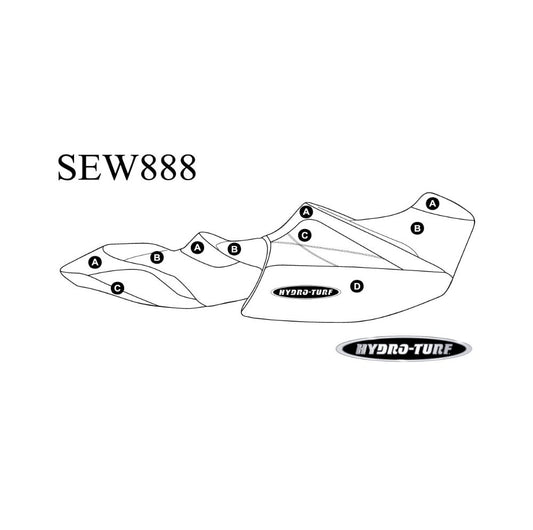 Seat Cover for Sea-Doo GTX  GTX Limited (18-20)