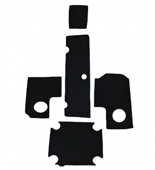 SBT BlackTip Interior Black/White Wide Groove Mat Kit Yamaha 2011-2012 AR190 - 130BE904Int