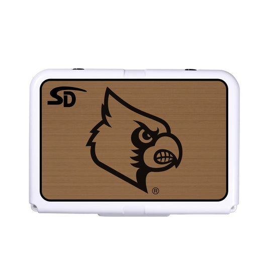 Seadek Collegiate Cooler Pad - RTIC 20 - Mocha / Black, University of Louisville - 58850-80093