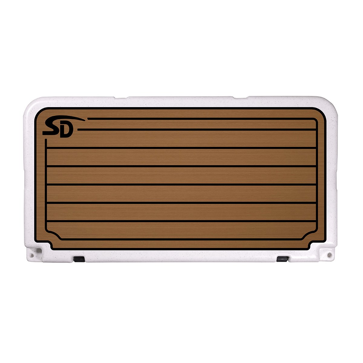 Seadek Orca 75 Teak Cooler Pad - Mocha / Black - 56147-80093