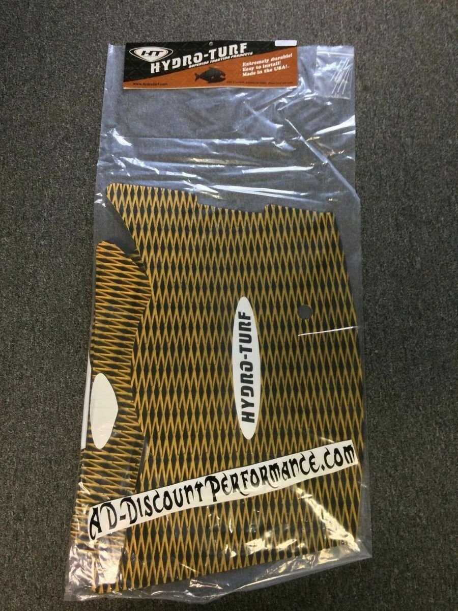 Hydroturf Mat Kit Yamaha (05-09) VX110 HTVX BLACK ON YELLOW DIAMOND 3M