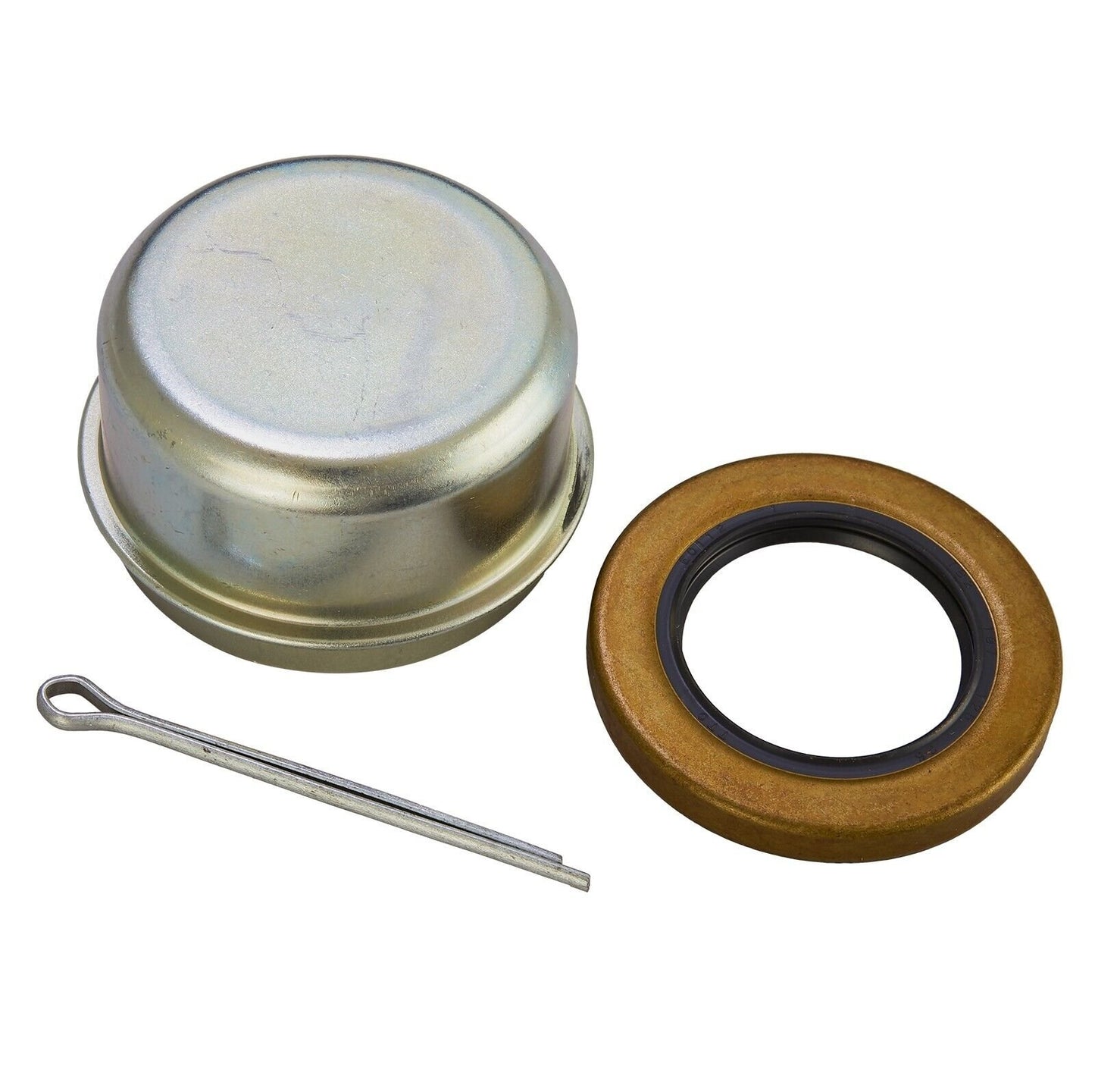 Boat Pwc Galvanized Trailer Wheel 4- Bolt Hub Kit 1-1/16" bearing size - 10-141