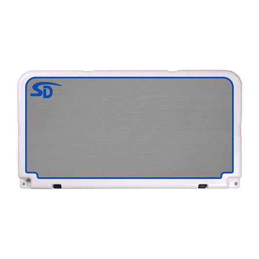 Seadek Orca 75 Cooler Pad - Storm Gray / Bimini Blue - 56146-18363