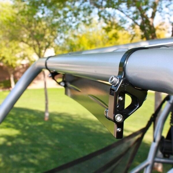 17" Wide Panoramic Rearview Mirror 1.75" clamps Axia Alloy RZR Wildcat Xp900