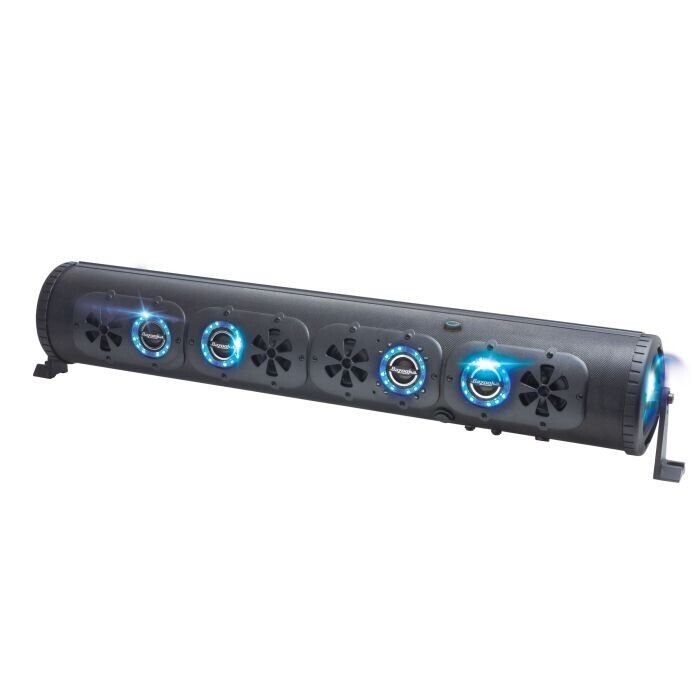 Bazooka BPB36-G3 36" 10-Speaker Amplified Bluetooth Sound Bar with LED Lighting