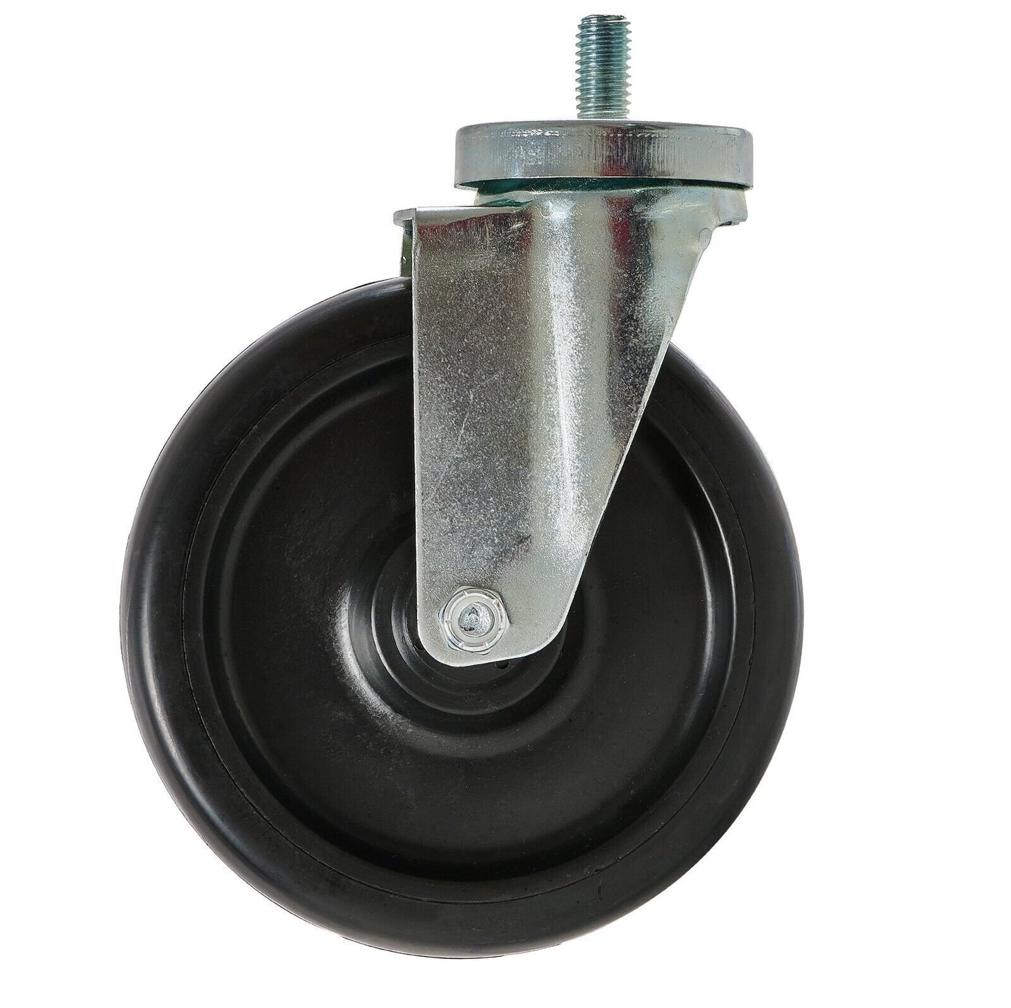 6" Caster Swivel Non Brake 1/2 Stud -13 Threads per inch
