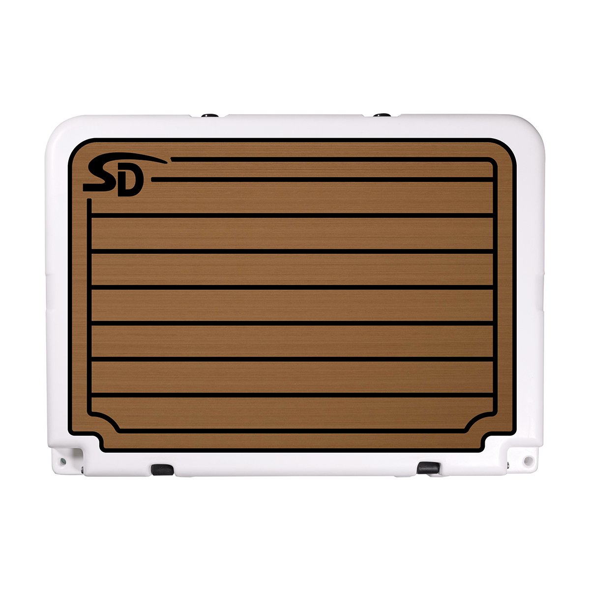 Seadek Orca 58 Teak Cooler Pad - Mocha / Black - 56145-80093