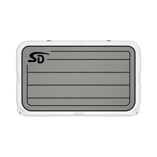 Seadek YETI Tundra 45 Teak Cooler Pad - Storm Gray / Black - 53641-80066