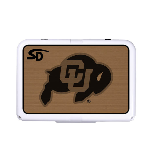 Seadek Collegiate Cooler Pad - RTIC 20 - Mocha / Black, University of Colorado - 57667-80093