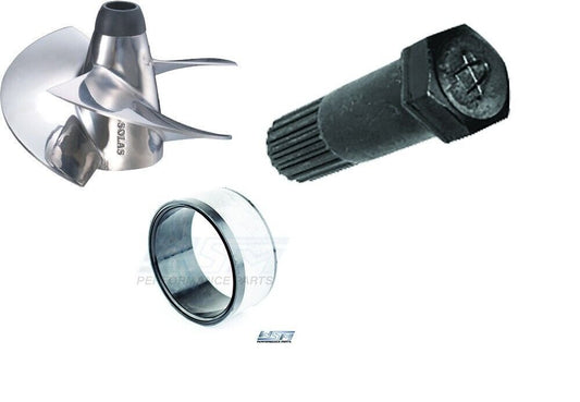 Solas Sea Doo Impeller SD-CD-15/23 W/ 140mm Wear Ring & Tool 787 GTX GSX SPX XP