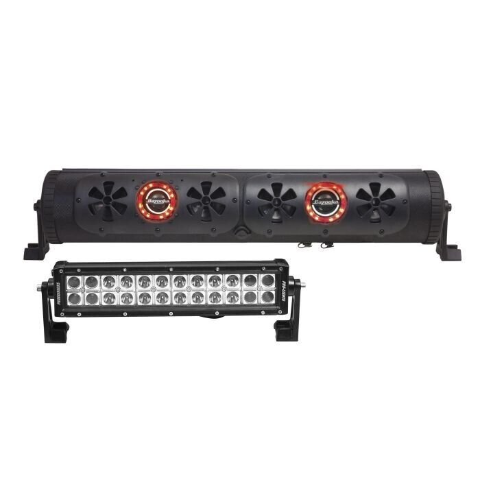 Bazooka 24" Powered 8-Speaker Bluetooth Sound Bar with LED Lighting [BPB24-G2]