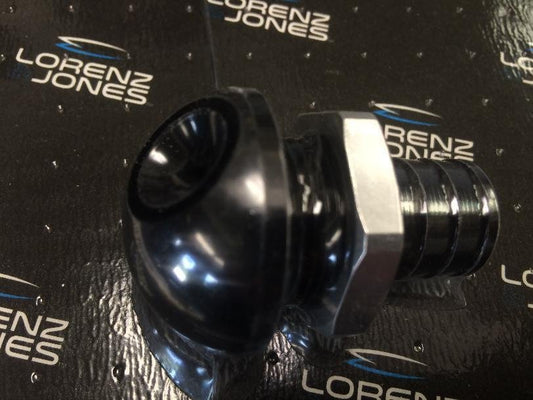 INSTOCK Water Diverter 45 Degree Fitting Black # 6951518