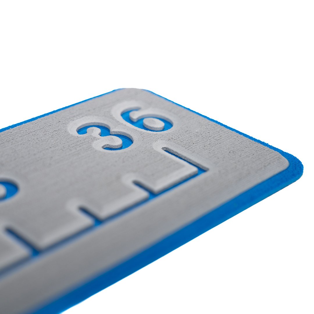 Seadek 36" Fish Ruler - Storm Gray / Bimini Blue - 53583-18363