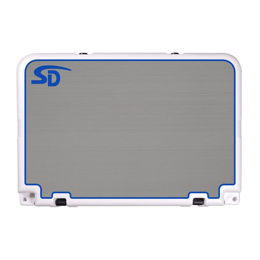 Seadek Orca 40 Cooler Pad - Storm Gray / Bimini Blue - 56142-18363