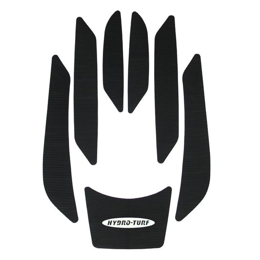 Hydro-Turf Mat Kit Honda F-12, F-12X, GPS Black cut Groove W/3M - Ht05