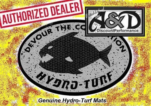 Hydro-turf Sheet Fishing SHT86CG 47X86 GATOR GREEN CAMO CUT GROOVE W3M