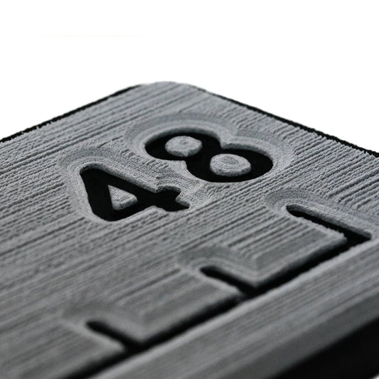 Seadek 48" Fish Ruler - Storm Gray / Black - 53584-80066