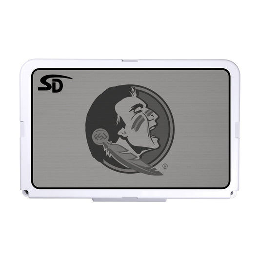 Seadek Collegiate Cooler Pad - RTIC 52 - Storm Gray / Black, Florida State University - 57675-80066