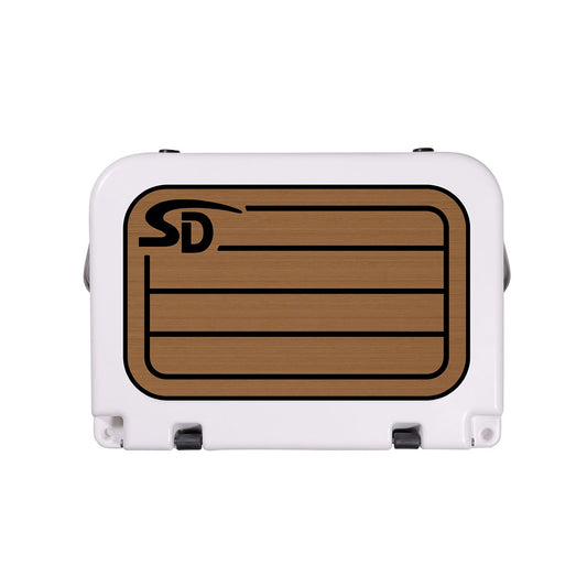 Seadek Orca 20 Teak Cooler Pad - Mocha / Black - 56139-80093