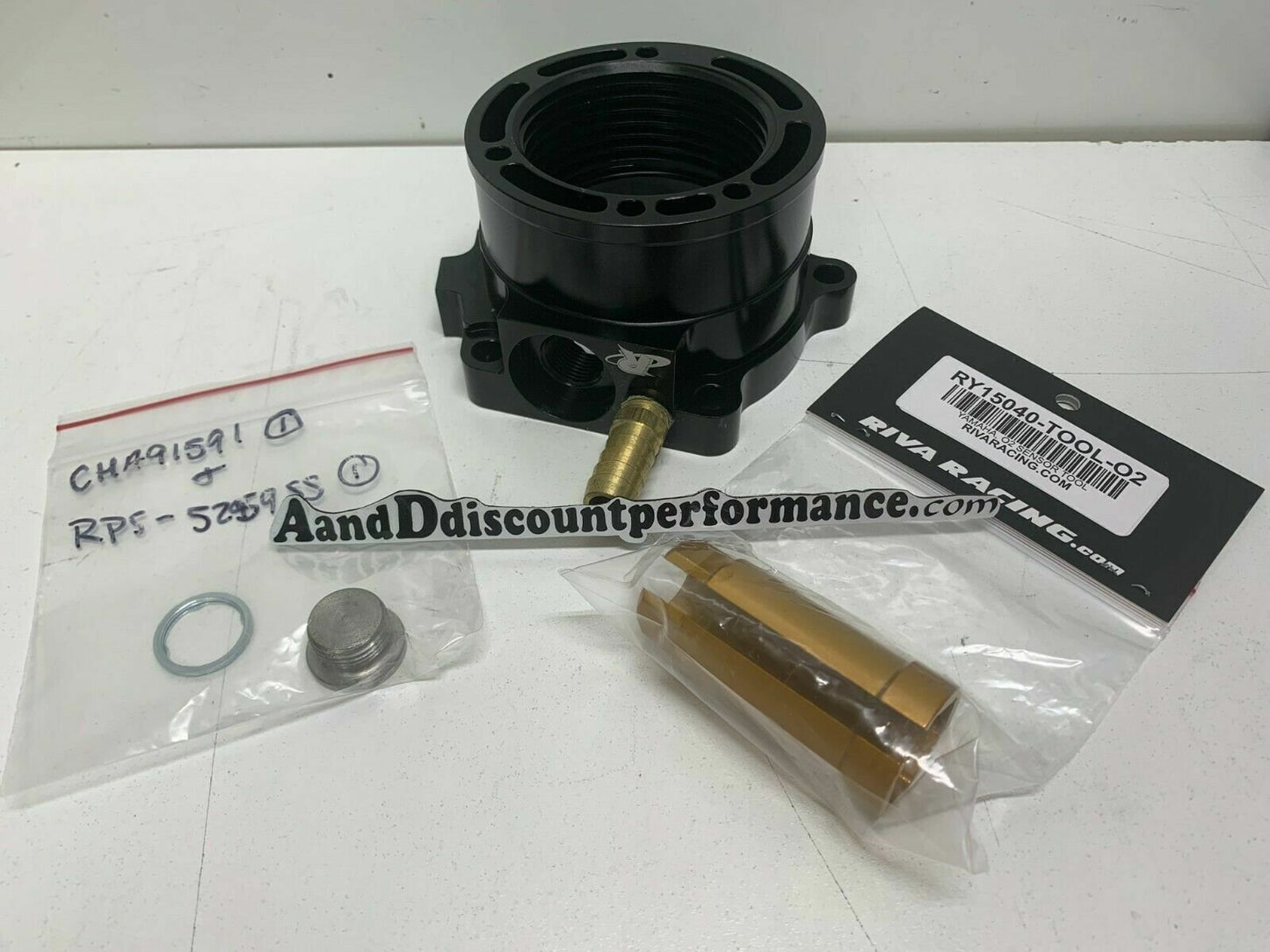 INS RY15040-TP-O2 RIVA YAMAHA O2 SENSOR MOUNTING KIT, 2012 & NEWER 1.8L ENGINES