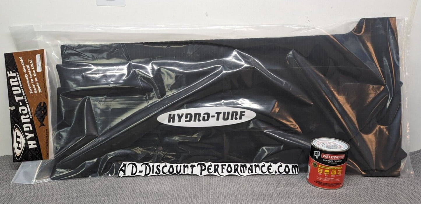 INSTOCK FREE GLUE Hydro-turf mats HT75 yamaha superjet 90-95 jet ski BLACK GROOVE