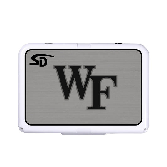 Seadek Collegiate Cooler Pad - RTIC 20 - Storm Gray / Black, Wake Forest University - 58868-80066