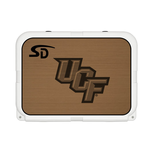 Seadek Collegiate Cooler Pad - YETI Tundra 35 - Mocha / Black, UCF - 57497-80093