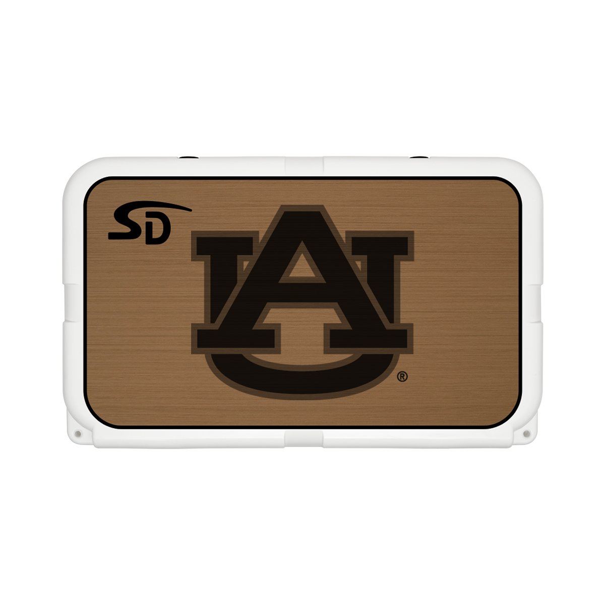 Seadek Collegiate Cooler Pad - YETI Tundra 45 - Mocha / Black, Auburn University - 58815-80093