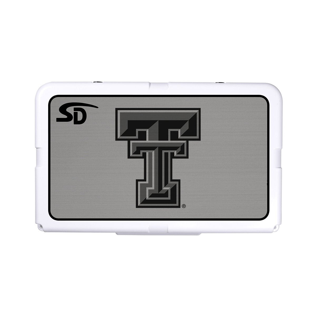 Seadek Collegiate Cooler Pad - RTIC 45 - Storm Gray / Black, Texas Tech University - 57708-80066