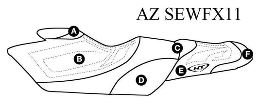 Seat Cover for Yamaha FX SHO & FX HO (12-15)
