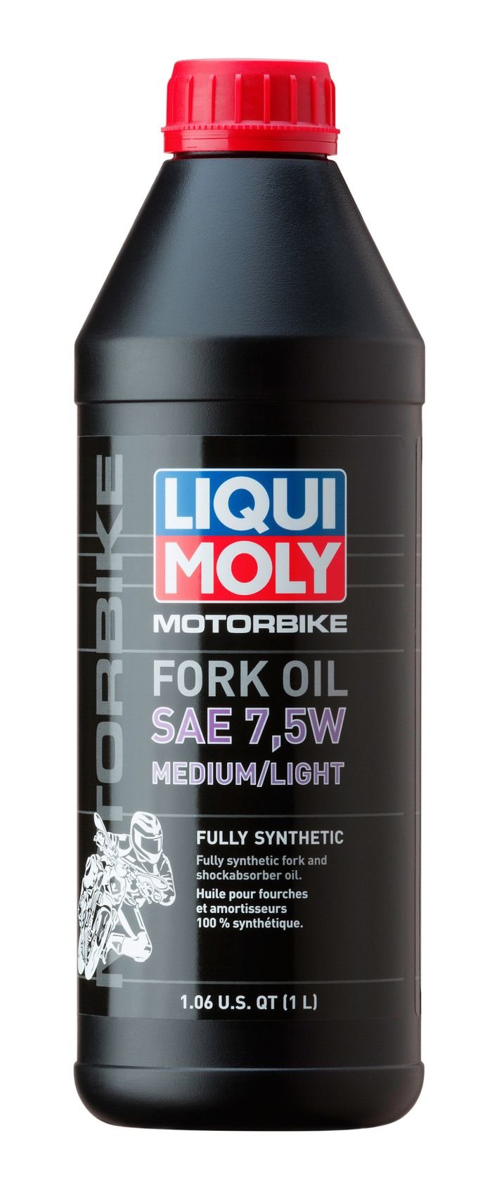 INSTOCK LIQUI MOLY MOTORBIKE FORK OIL 7,5W MEDIUM/LIGHT 1 LITER - 20098