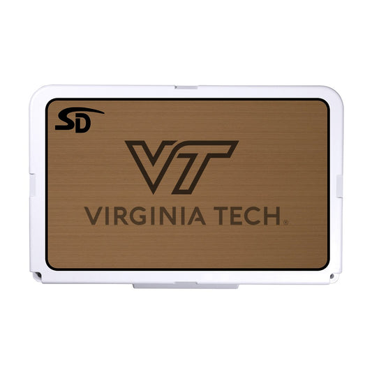 Seadek Collegiate Cooler Pad - RTIC 52 - Mocha / Black, Virginia Tech - 57718-80093