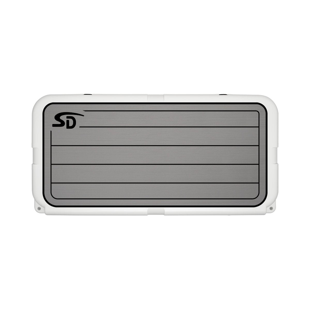 Seadek YETI Tundra 75 Teak Cooler Pad - Storm Gray / Black - 55830-80066