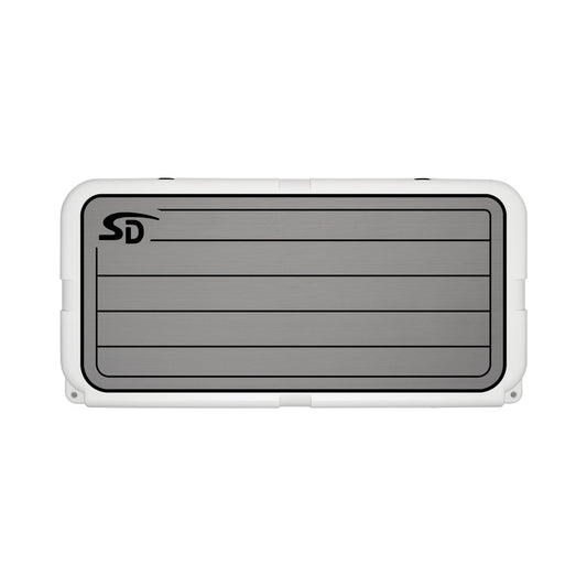 Seadek YETI Tundra 75 Teak Cooler Pad - Storm Gray / Black - 55830-80066