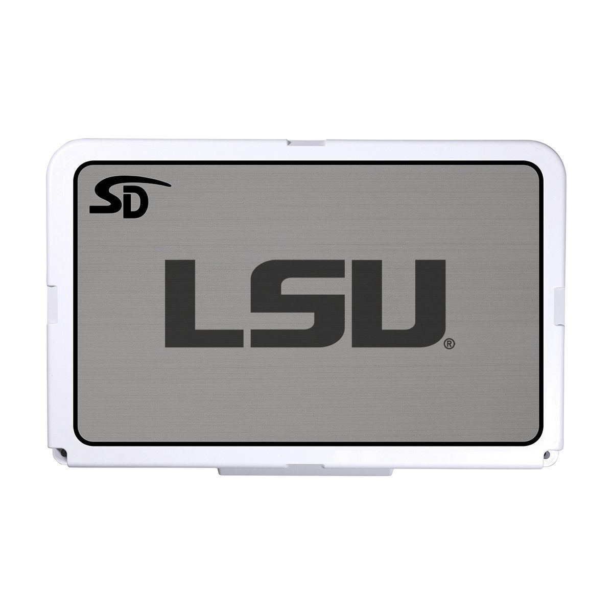 Seadek Collegiate Cooler Pad - RTIC 52 - Storm Gray / Black, LSU - 57678-80066