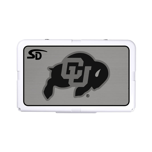 Seadek Collegiate Cooler Pad - RTIC 45 - Storm Gray / Black, University of Colorado - 57668-80066