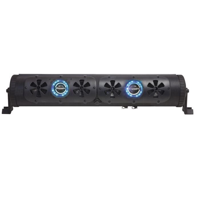 Bazooka 24" Powered 8-Speaker Bluetooth Sound Bar with LED Lighting [BPB24-G2]