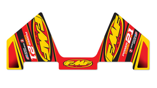 FMF Offroad 2-Stroke Silencer Decals POWERCORE 2.1 DECAL   - 014826