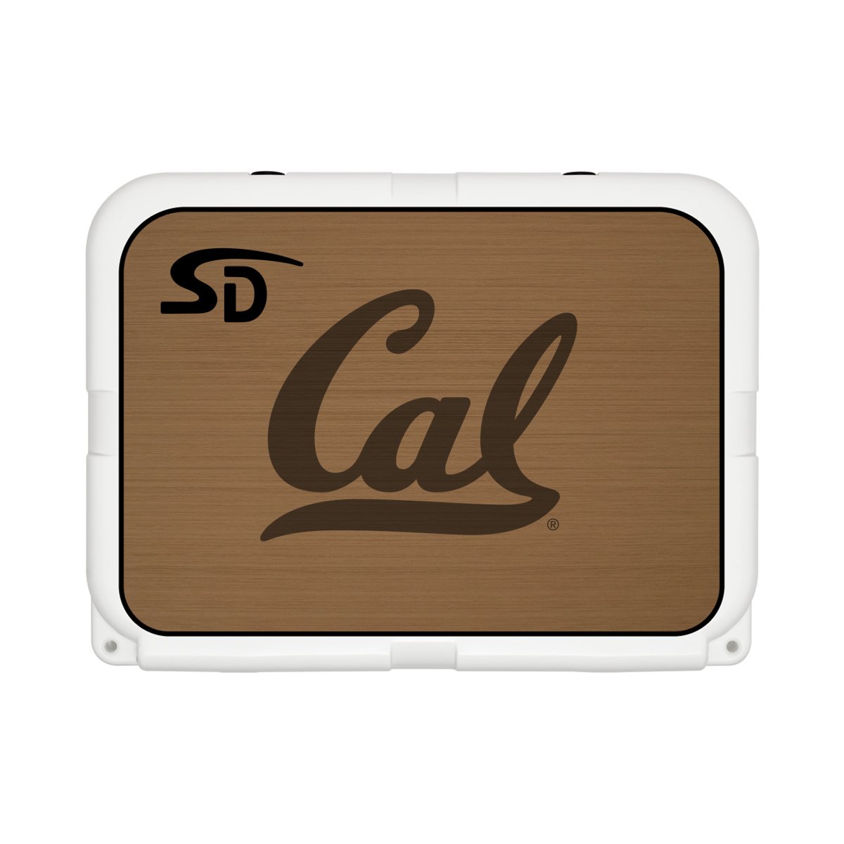 Seadek Collegiate Cooler Pad - YETI Tundra 35 - Mocha / Black, Berkley California University - 58798-80093