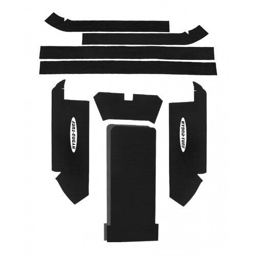 INSTOCK hydro-turf mats HT67FS Kawasaki 750 SX/SXI PRO jet ski BLACK MOLDED DIAMOND W/3M
