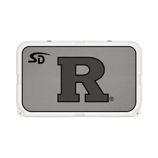 Seadek Collegiate Cooler Pad - YETI Tundra 45 - Storm Gray / Black, Rutgers University - 58830-80066