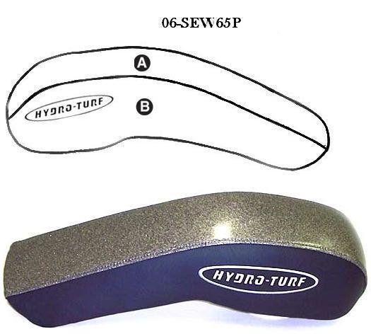 INSTOCK Hydro-turf Chin pad Cover For Kawasaki 650SX 650 sx SEW65P SOLID GREY