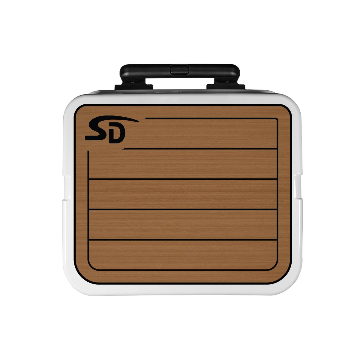 Seadek YETI Roadie 48 Teak Cooler Pad - Mocha / Black - 54124-80093