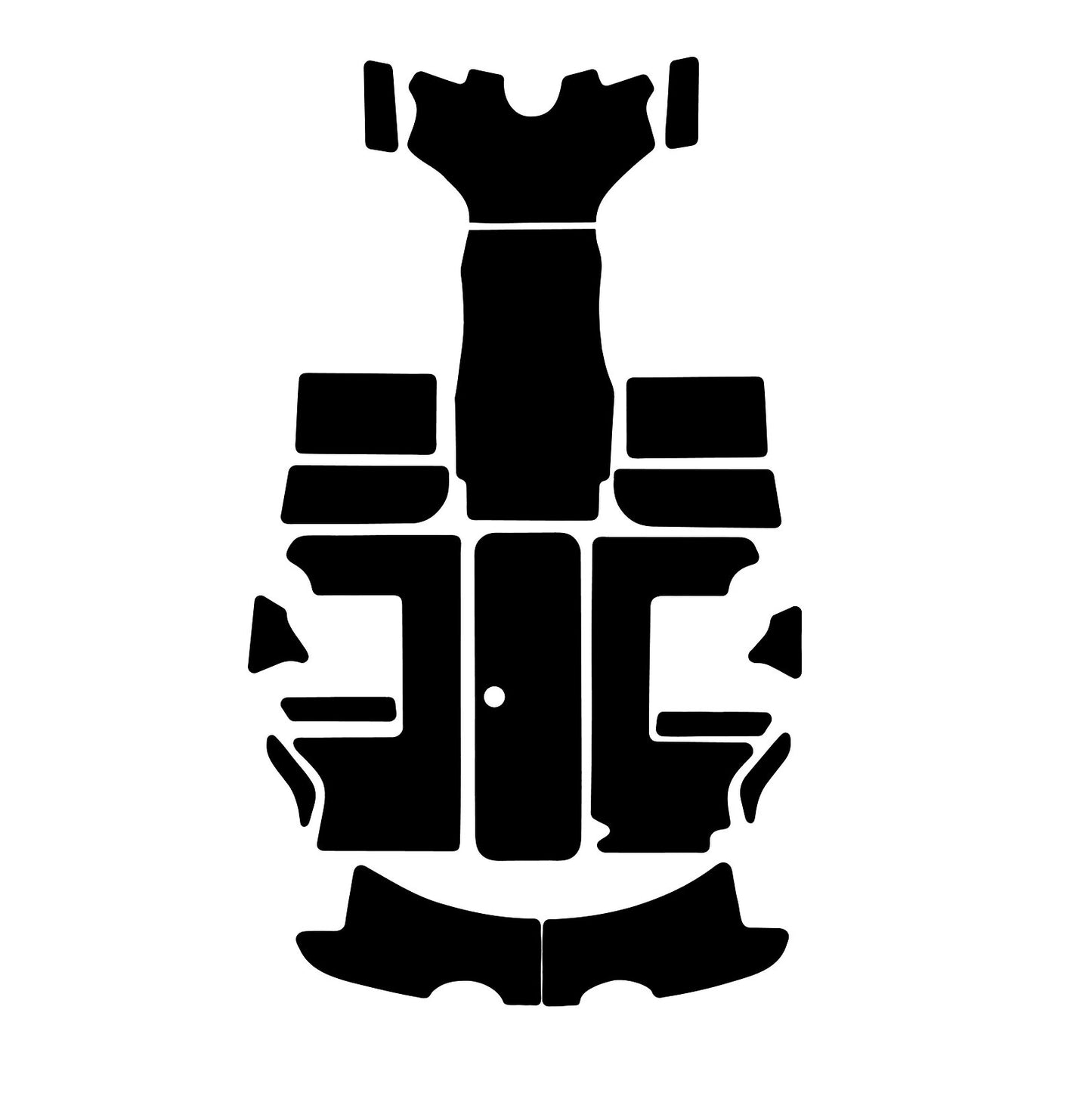 Complete Traction Mat Kit for Sea-Doo Challenger 2000 210 /Challenger 2000 240