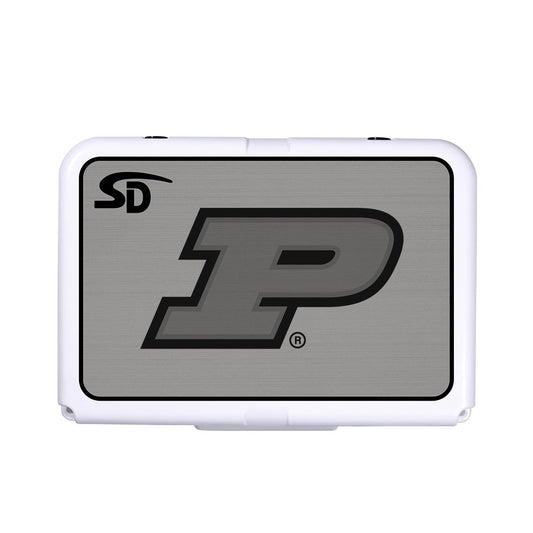 Seadek Collegiate Cooler Pad - RTIC 20 - Storm Gray / Black, Purdue University - 58864-80066