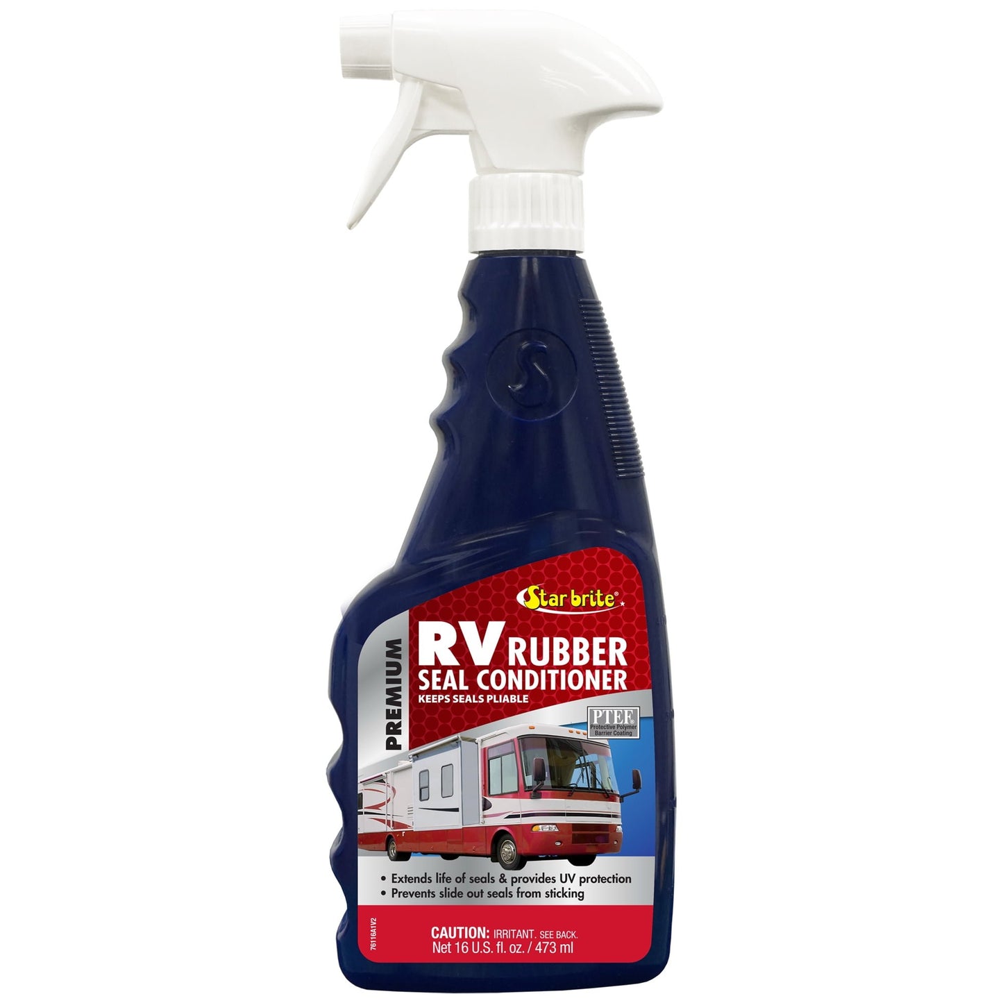 STAR BRITE Premium RV Rubber Seal Conditioner - Protects & Extends the Life of Rubber Seals - UV & Weather Resistant - 16 OZ (076116)